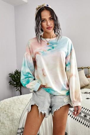 Pleten tie dye pulover Khloe