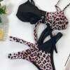 Preklopni bikini Cali z leopardjim potiskom