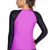 Rash guard top Tatum z zadrgo