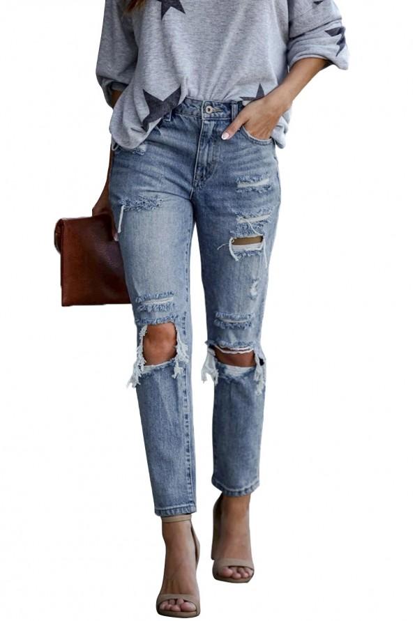 Raztrgane jeans hlače Arianna