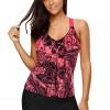 Rdeč cvetlični tankini top Matilda