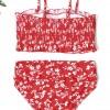 Rdeč elastičen bikini komplet Scarlet