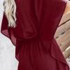 Rdeč kimono romper Carter