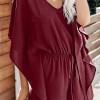 Rdeč kimono romper Carter