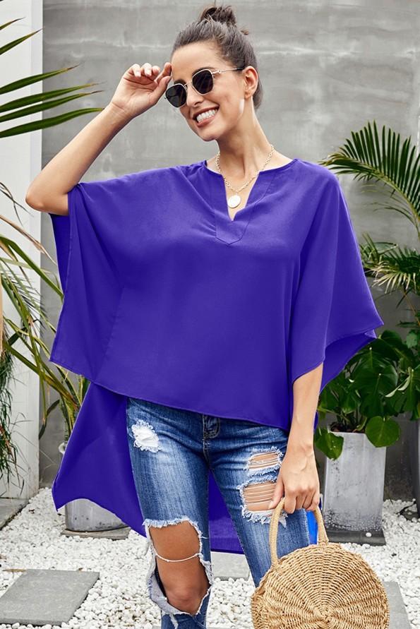 Rdeča kimono bluza Briar