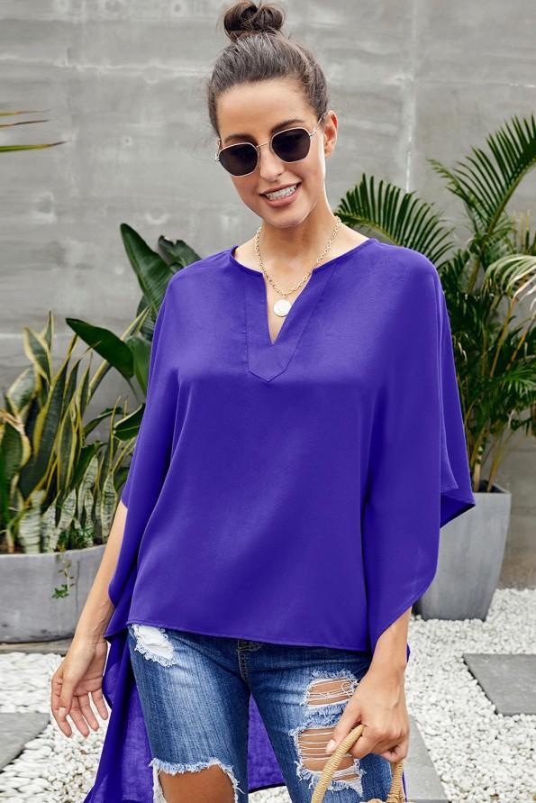 Rdeča kimono bluza Briar