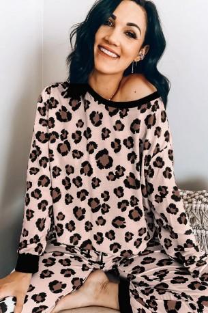 Roza komplet Eva s leopardjim motivom