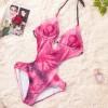 Roza monokini Ayla s potiskom