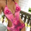 Roza monokini Ayla s potiskom
