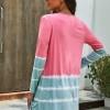 Roza siva tie dye jopica Sutton