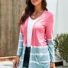 Roza siva tie dye jopica Sutton