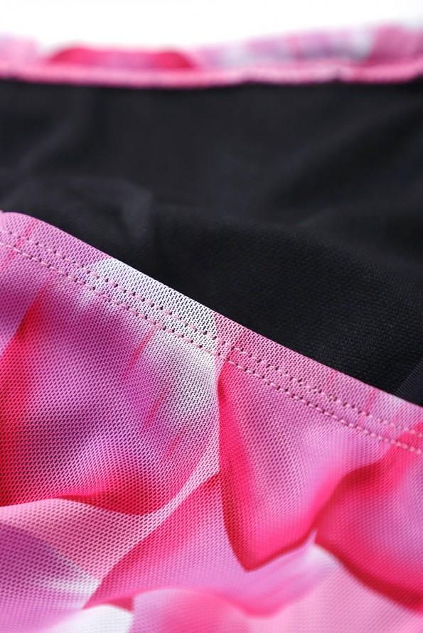 Roza tankini Myla z mrežnimi lističi