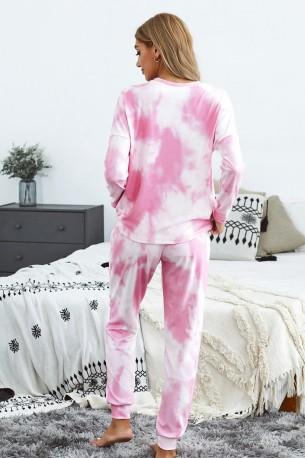 Roza tie dye pleten komplet Harmony