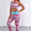 Roza turkizen tie dye jogging Brynlee komplet