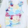 Rumena tie dye majica brez rokavov Avianna