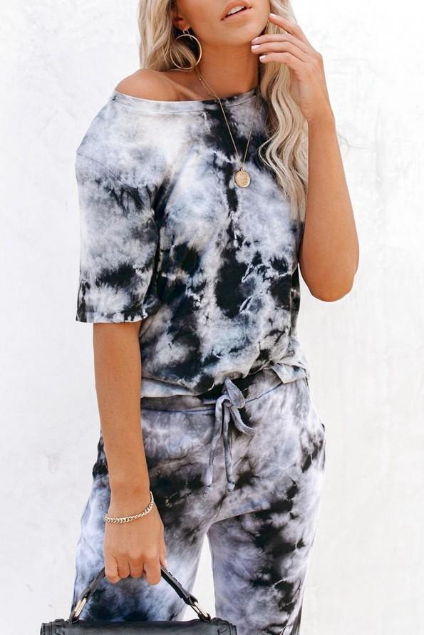Siv tie-dye komplet trenirke Alaia