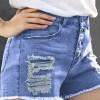 Strgane denim kratke hlače Dahlia