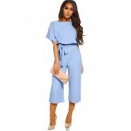 Svetlo moder pajac Annalise s pasom