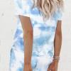 Svetlo moder tie dye komplet Sloane