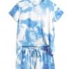 Svetlo moder tie dye komplet Sloane