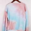Svetlo moder tie dye pleten pulover Alexa
