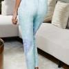 Svetlo modre tie dye jogger hlače Catherine z vrvico