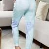 Svetlo modre tie dye jogger hlače Catherine z vrvico