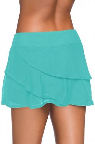 Svetlo plavi večslojen Culotte za plavanje Rosemary