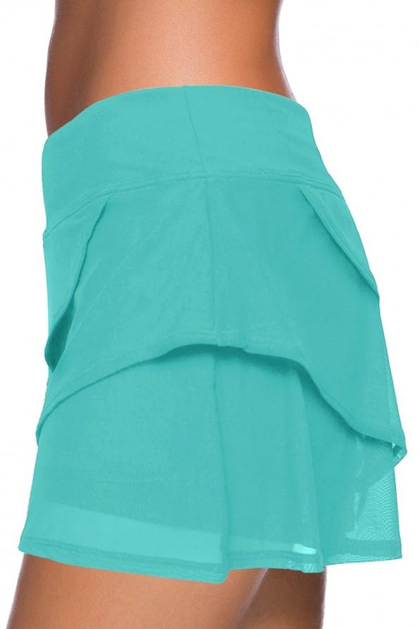 Svetlo plavi večslojen Culotte za plavanje Rosemary