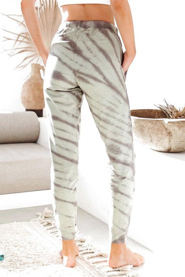 Tie dye jogging hlače Eleanor z žepi