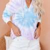 Tie dye pulover s kapuco Abigail