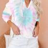 Tie dye pulover s kapuco Emily