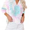 Tie dye pulover s kapuco Emily