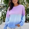 Tribarven tie dye pulover Harmony