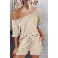 Udoben komplet kratkih hlač in majice Rosalie