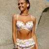 Večbarven bikini Leanna s potiskom sadja