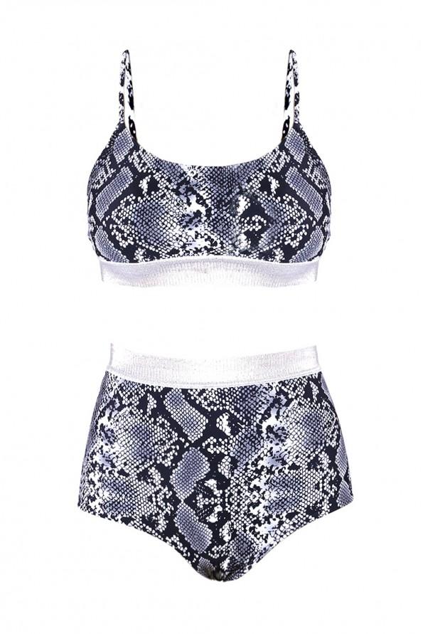 Večbarven dvodelen bikini Dalary