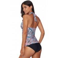 Večbarven retro tankini Fatima