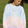 Večbarven tie dye pulover Summer