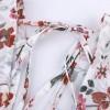 Večbarvna ohlapna bluza Leilani s cvetličnim motivom