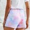 Večbarvne tie dye navadne kratke hlače Sawyer