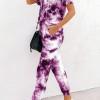 Vijoličen tie-dye komplet trenirke Teagan
