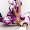 Vijoličen tie-dye komplet trenirke Teagan