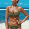 Zelen bikini Haylee - ovije okoli vratu