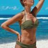 Zelen bikini Haylee - ovije okoli vratu
