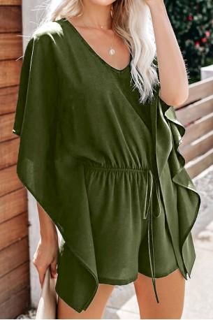 Zelen kimono romper Louise