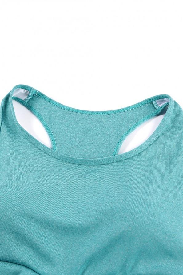 Zelen komplet pajkice in športni modrček Catalina