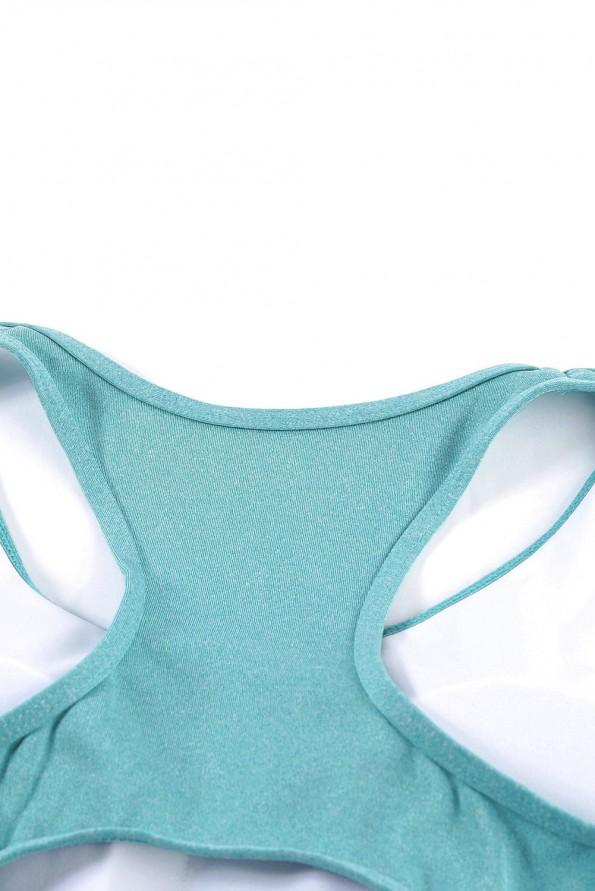 Zelen komplet pajkice in športni modrček Catalina