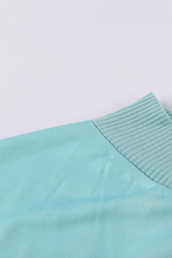 Zelen ombre/tie dye pulover Cora