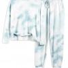 Zelen tie dye pleten komplet Jordyn